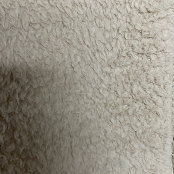 Leg3nd Discovery size XL zip up cream color teddy bear hoodie jacket - Picture 5 of 9